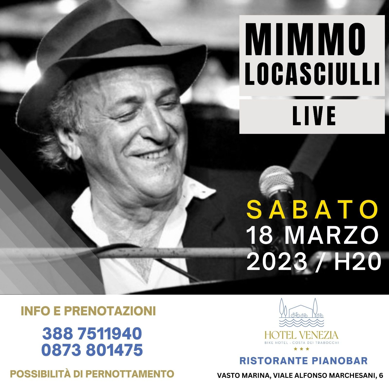 Mimmo Locasciulli live